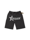 "SILVER STAR UNSEEN" WASHED SHORTS